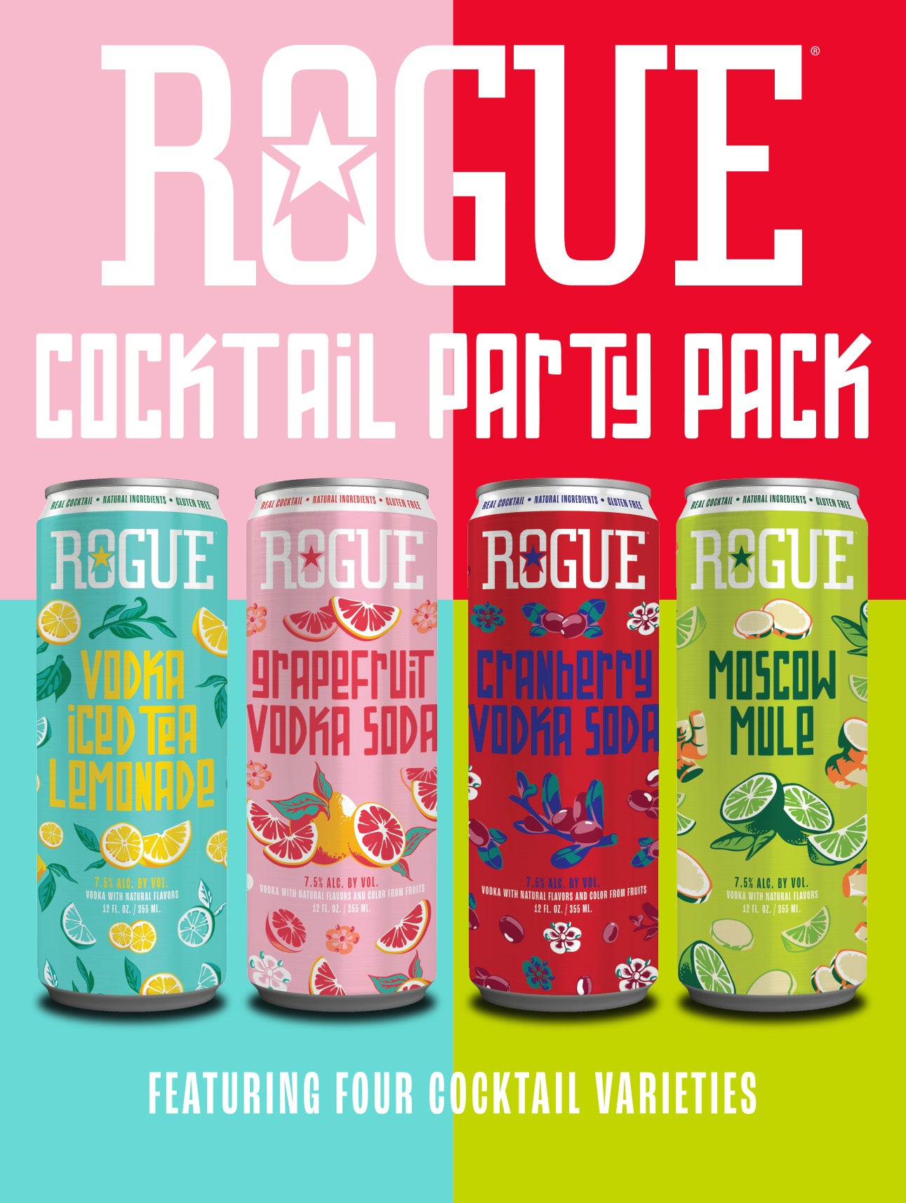 Canned Cocktail Party Pack 8-pack