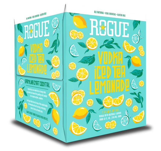 Lemonade Iced Tea Vodka Soda 4-pack