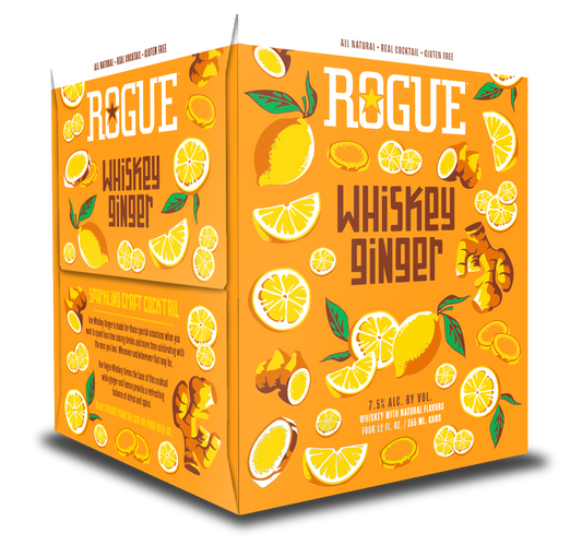 Ginger Lemon Whiskey Mule 4-pack