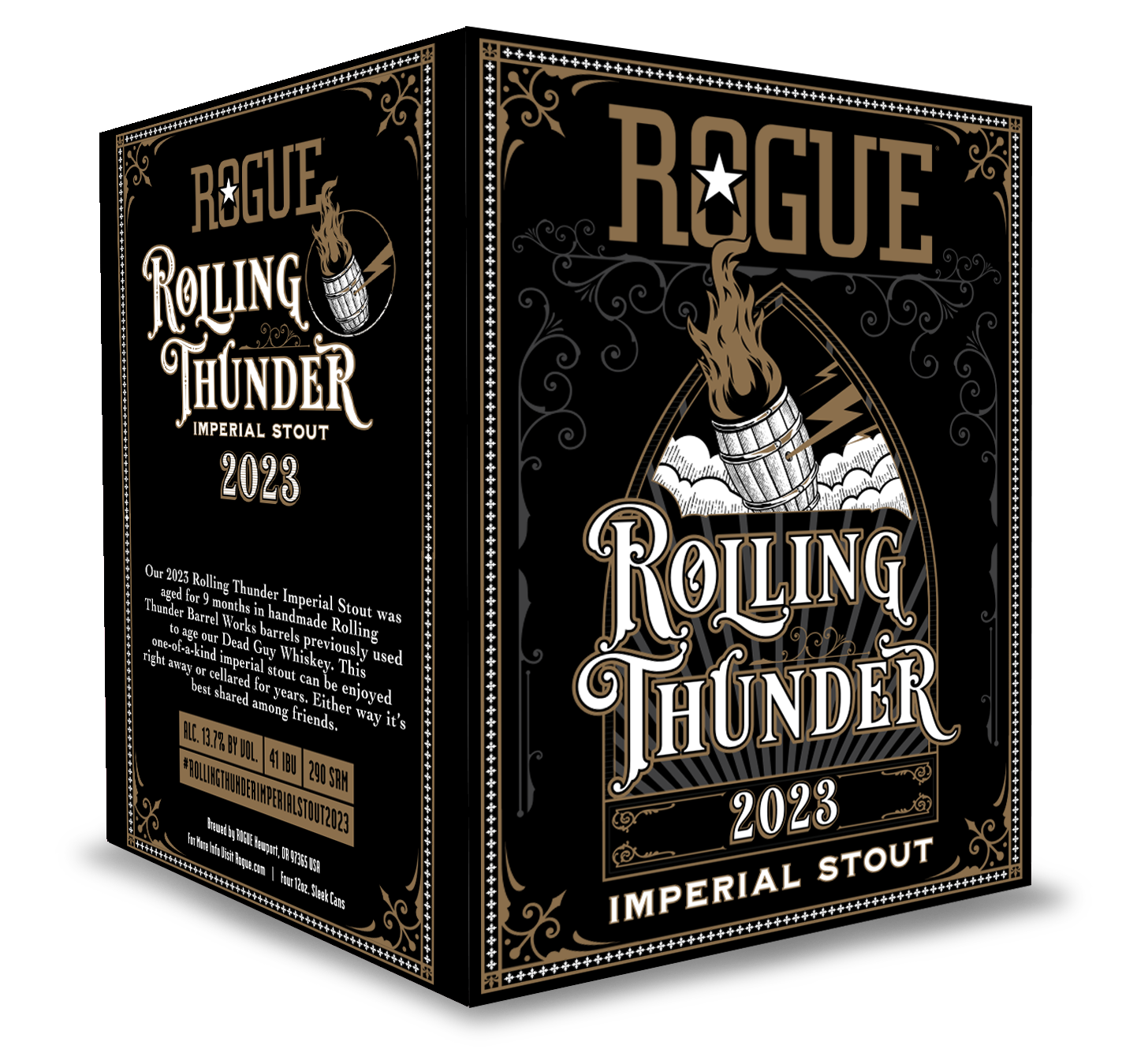 2023 Rolling Thunder Imperial Stout 4-pack